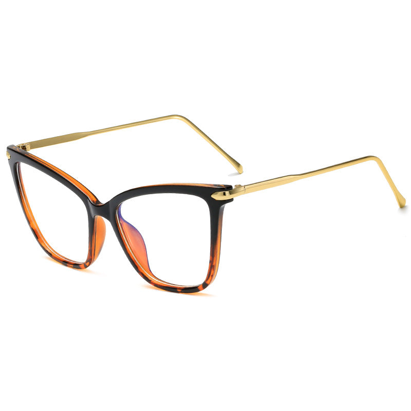 Women Cat-Eye Glasses with filigree Metal Frame Kalsten