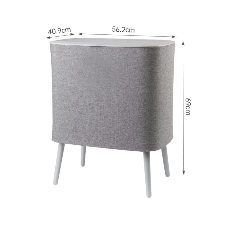 Practical laundry container with stylish lid Kalsten