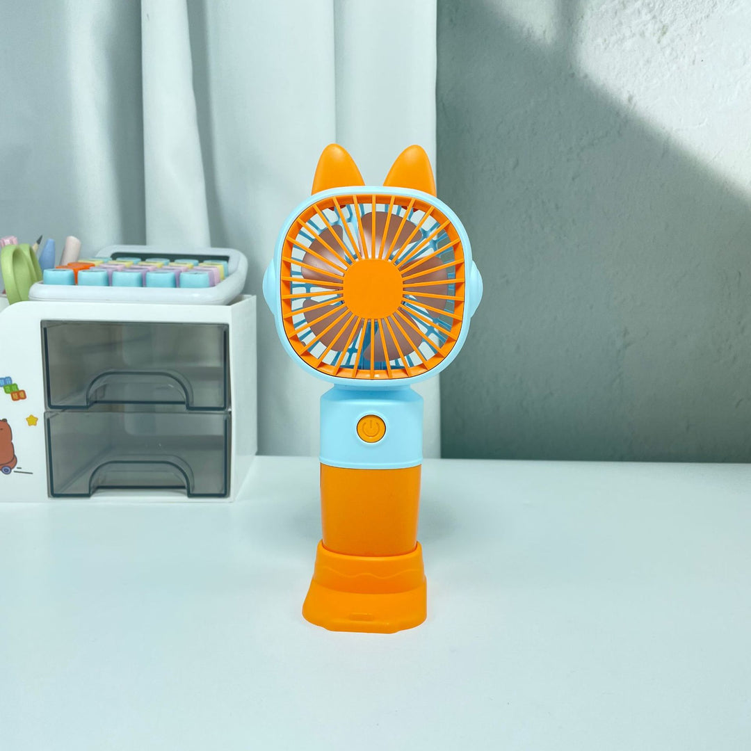 Women Portable Hand Fan with Cat Ears and USB Connection Kalsten