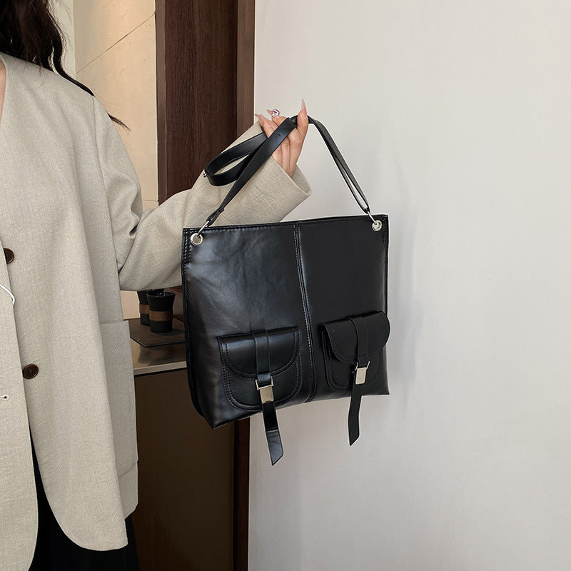 Modern Structured Shoulder Bag Kalsten