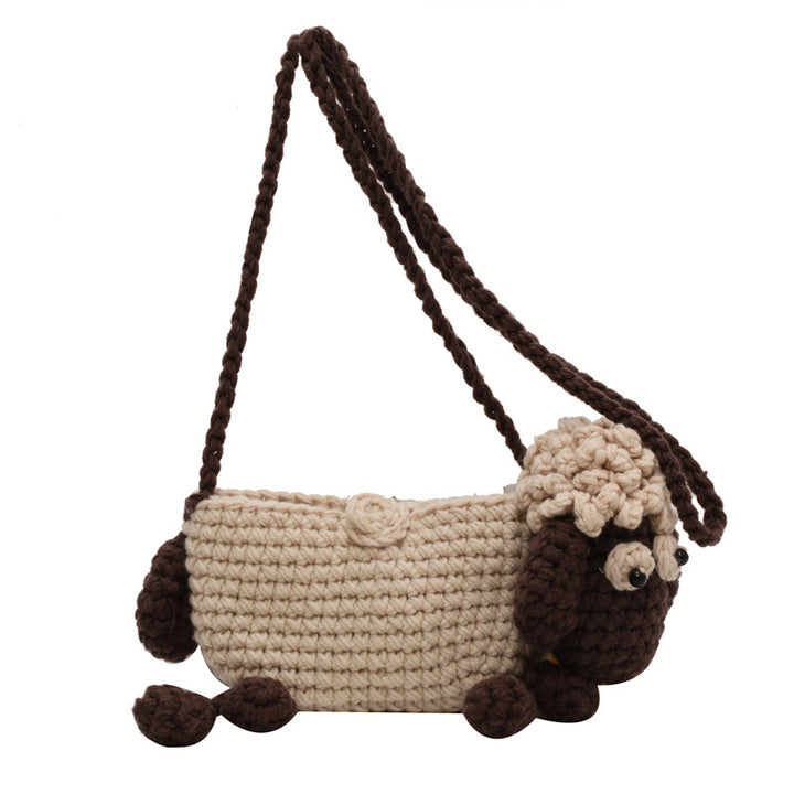 Cute Animal-Shaped Crochet Bag
