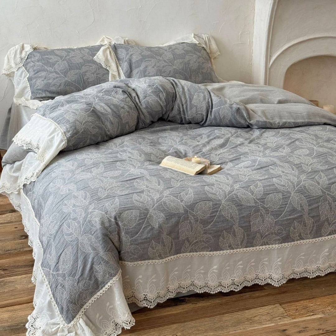 Cotton‑Linen Bedding Set