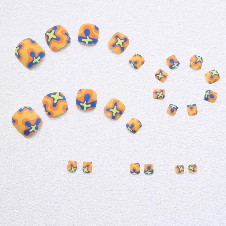 Artistic Press-On Toenails Kalsten