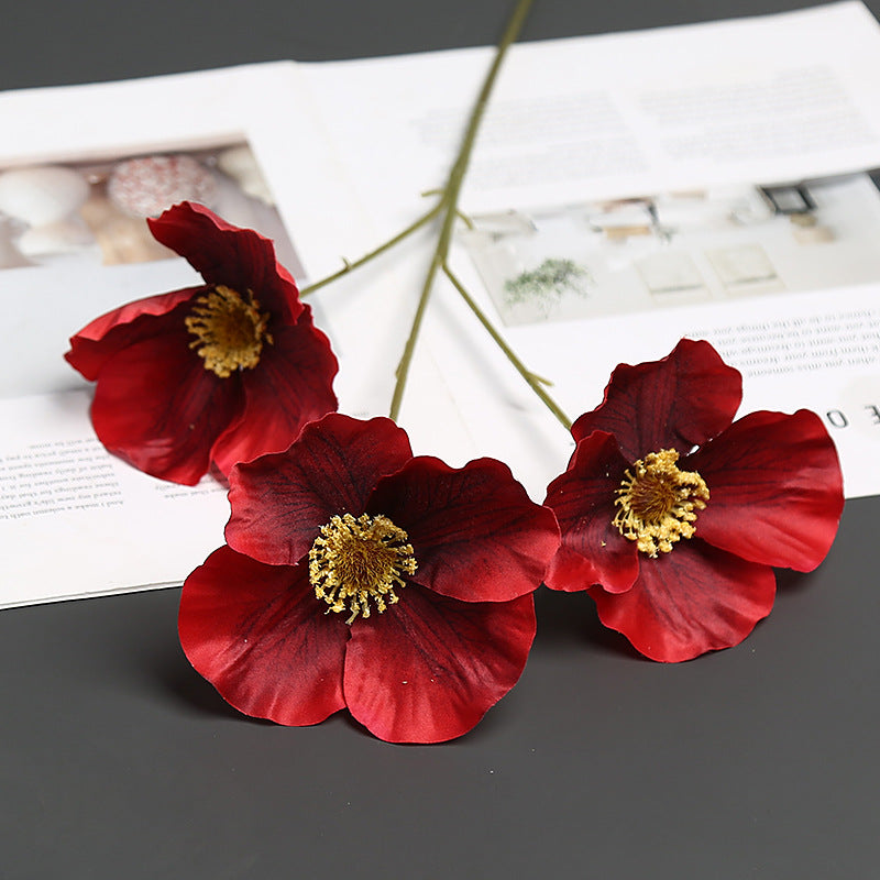 Realistic Silk Floral Stem