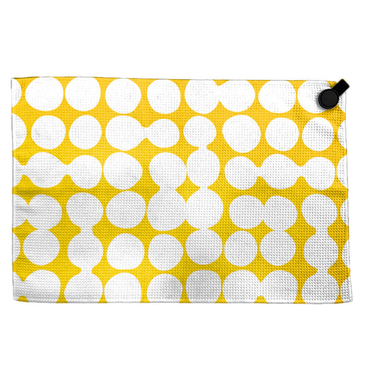 Towel with modern circular pattern Kalsten
