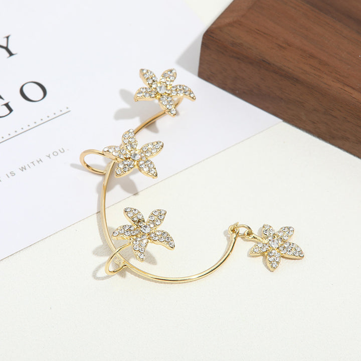 Rhinestone Butterfly Hair Clip Kalsten