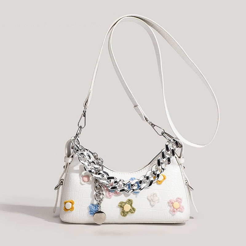 Decorative Chain Strap Handbag Kalsten