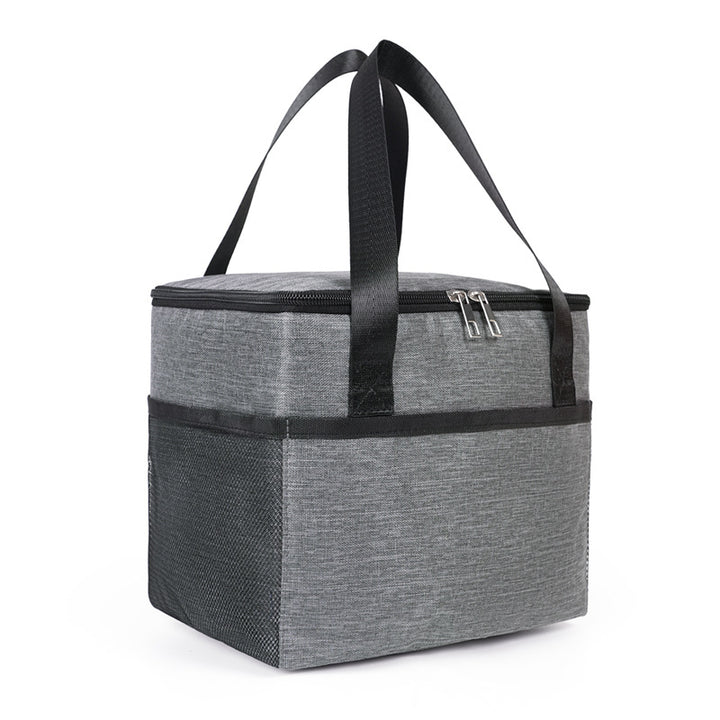 Insulated cooler bag with double-protected zipper Kalsten
