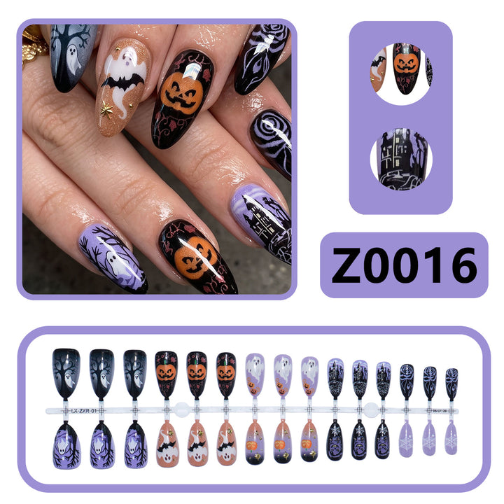 Halloween-Themed Press-On Nail Set