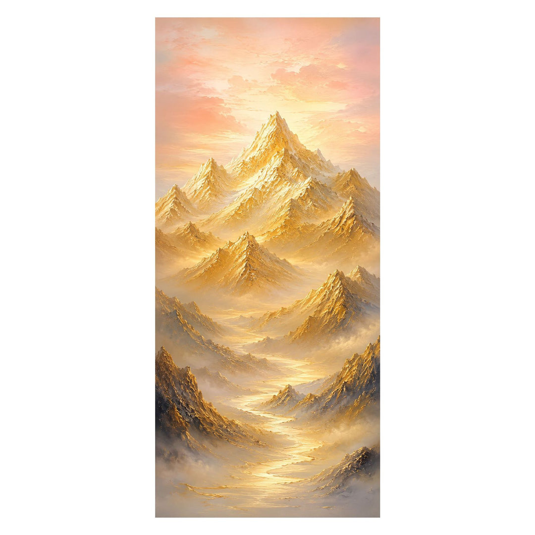 Majestic Mountain Landscape Art Print for Walls