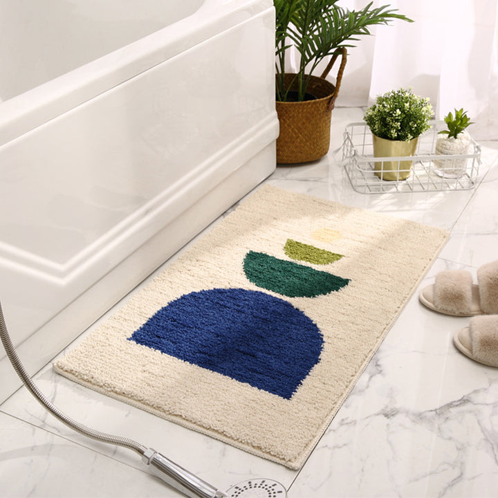 Abstract Geometric Bath Mat
