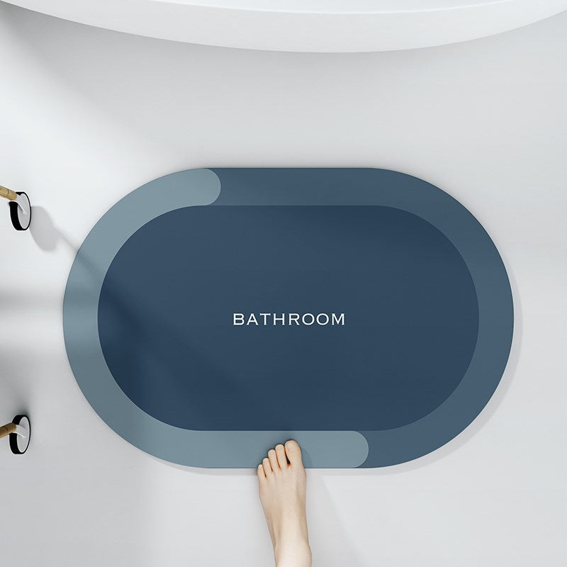 Contemporary Abstract Bathroom Mat Kalsten
