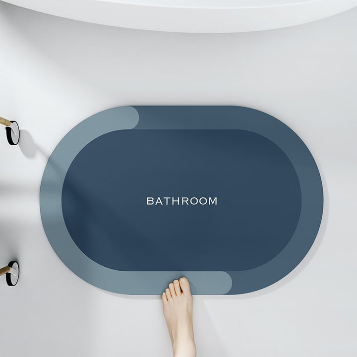 Contemporary Abstract Bathroom Mat Kalsten