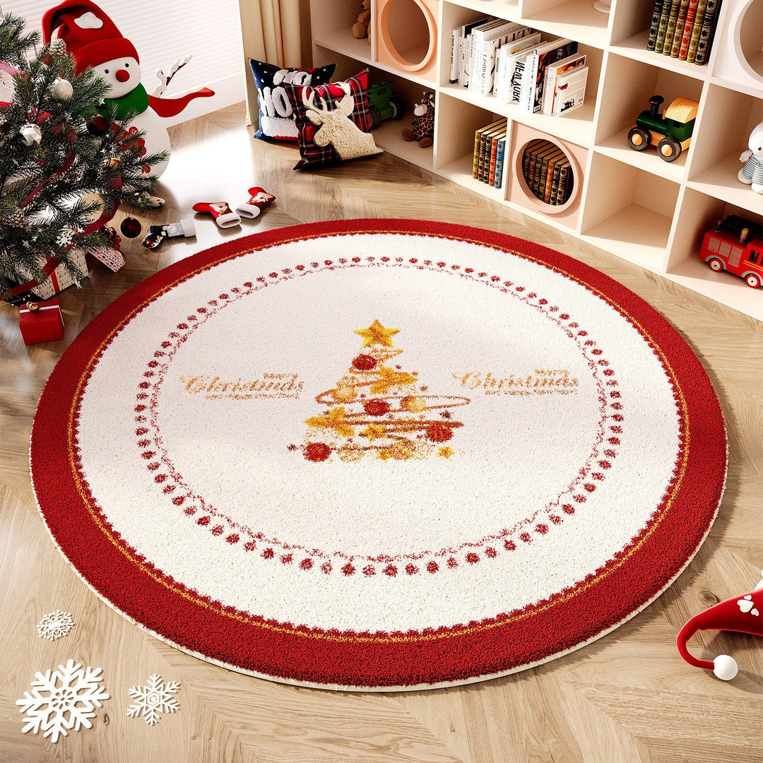 Festive Christmas Area Rug