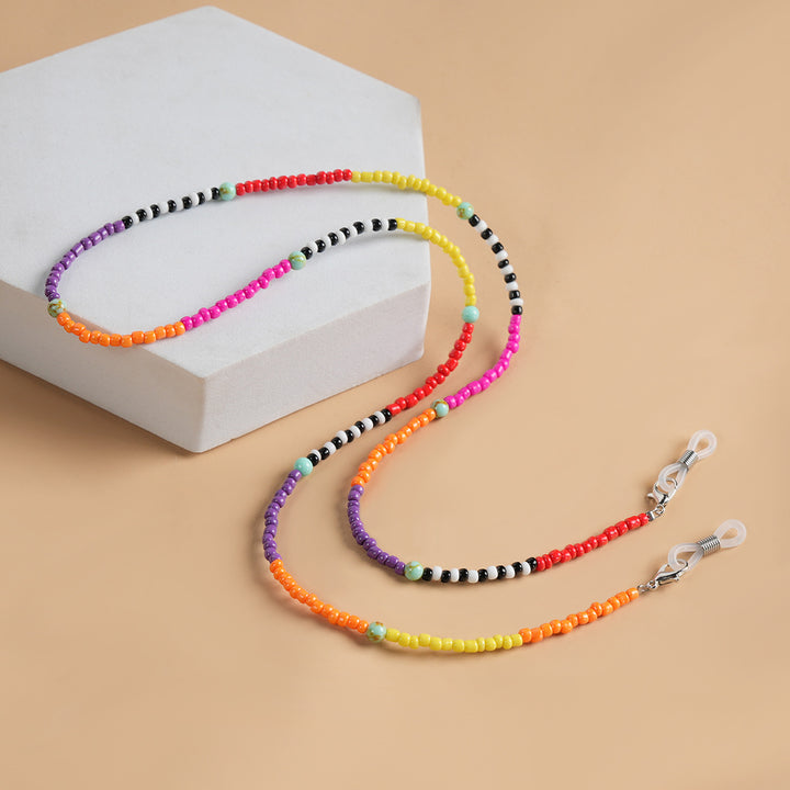 Colorful Handcrafted Beaded Eyewear Chain kalsten