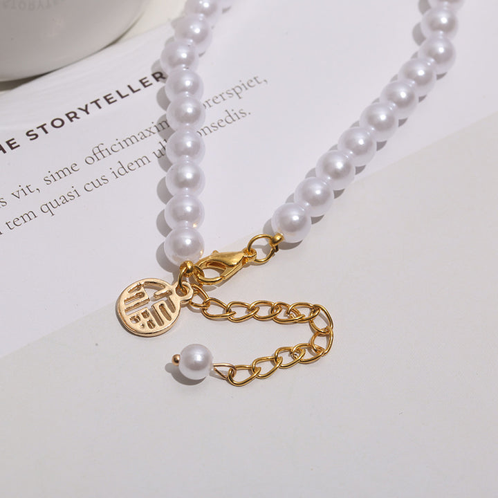 Elegant Pearl Charm Bracelet Kalsten
