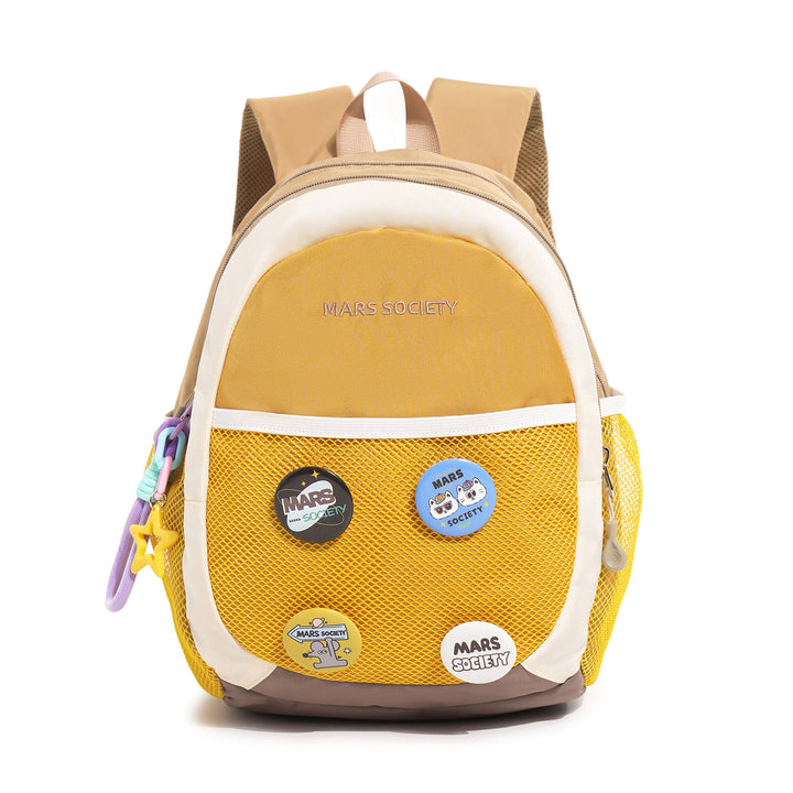 Trendy Lightweight Backpack with Fun Patches Kalsten
