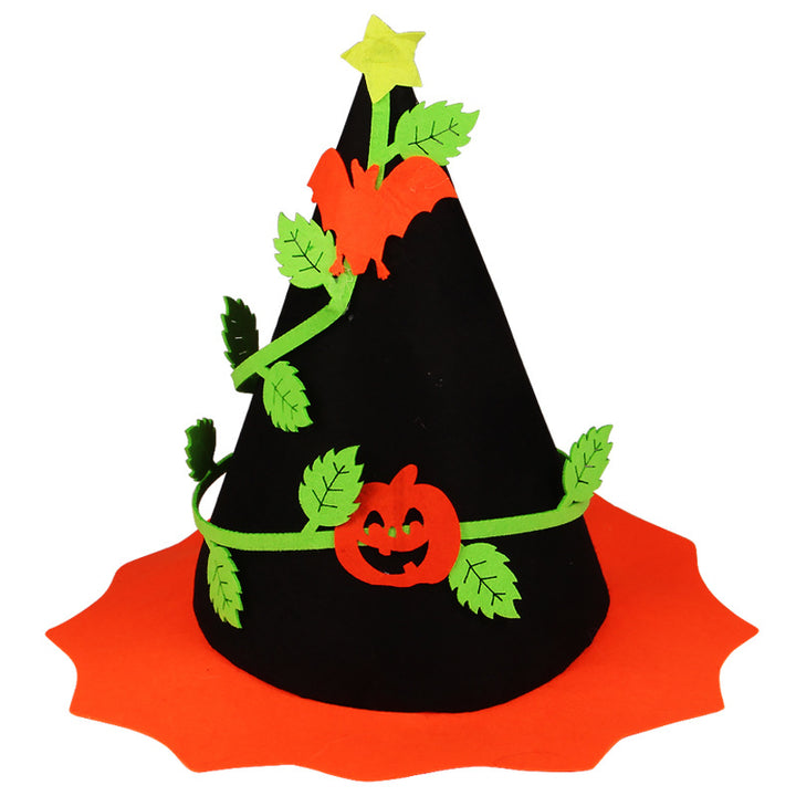 Halloween Pumpkin-Themed Costume Hat