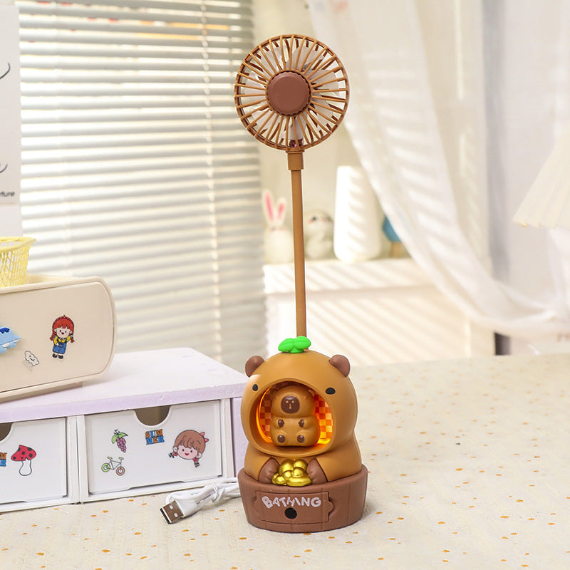 Women's Portable Mini Fan in Cute Bear Design Kalsten