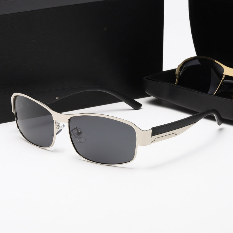 Ladies sporty sunglasses with robust metal frame and polarized lenses Kalsten