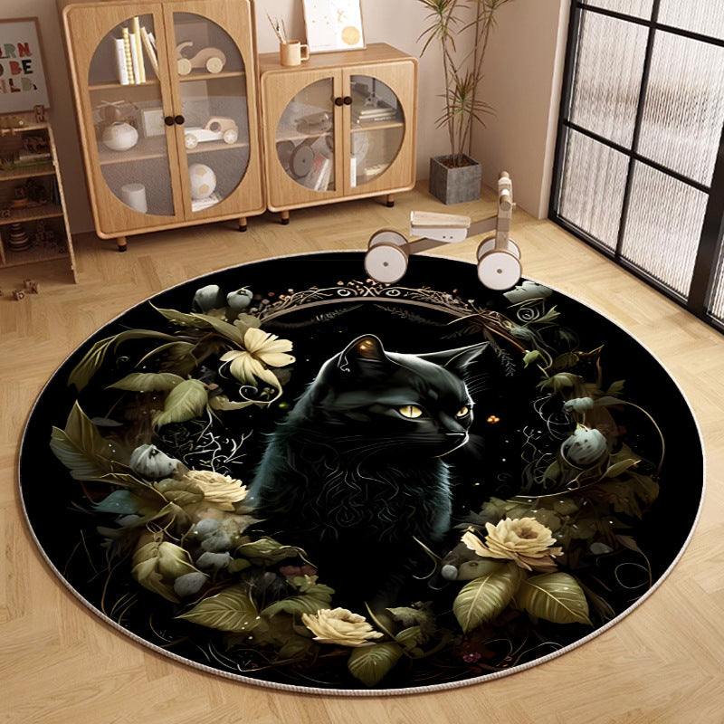 Artistic Round Area Rug Kalsten
