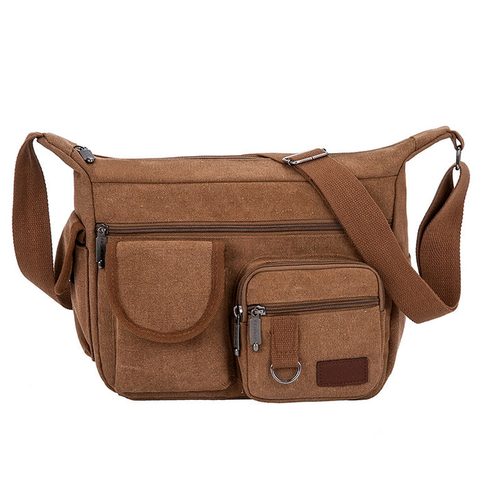 Versatile Canvas Messenger Bag