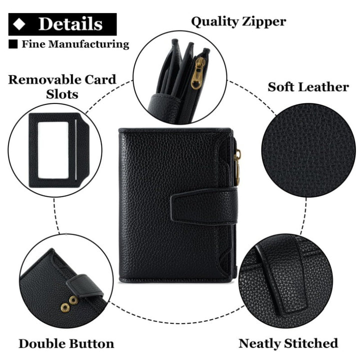 Noble wallet with RFID protection and coin pocket Kalsten
