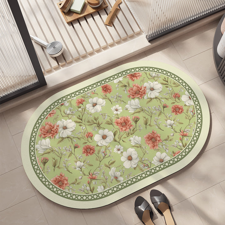Decorative Floral Area Rug