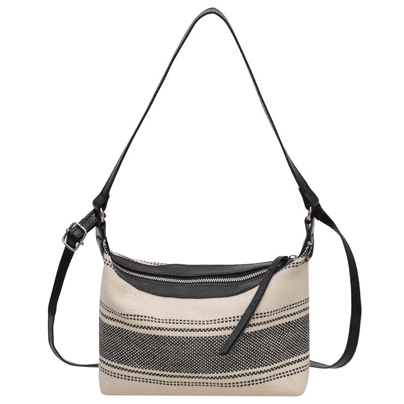 Textured Crossbody Handbag