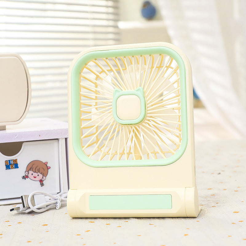 Women's portable mini fan with charming cat design Kalsten