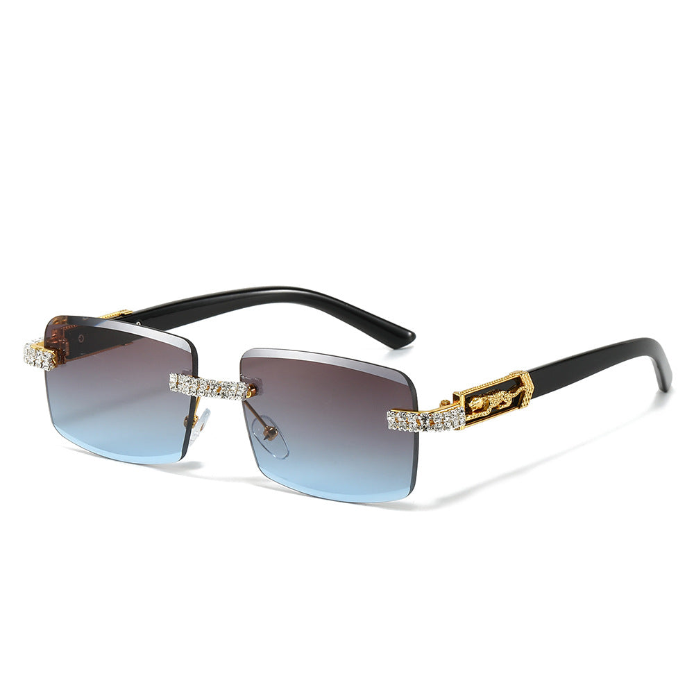 Decorative Square Frame Fashion Sunglasses Kalsten