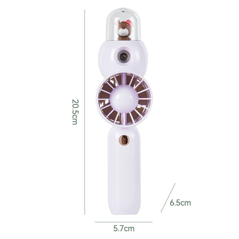 Ladies portable mini fan in cute animal design Kalsten