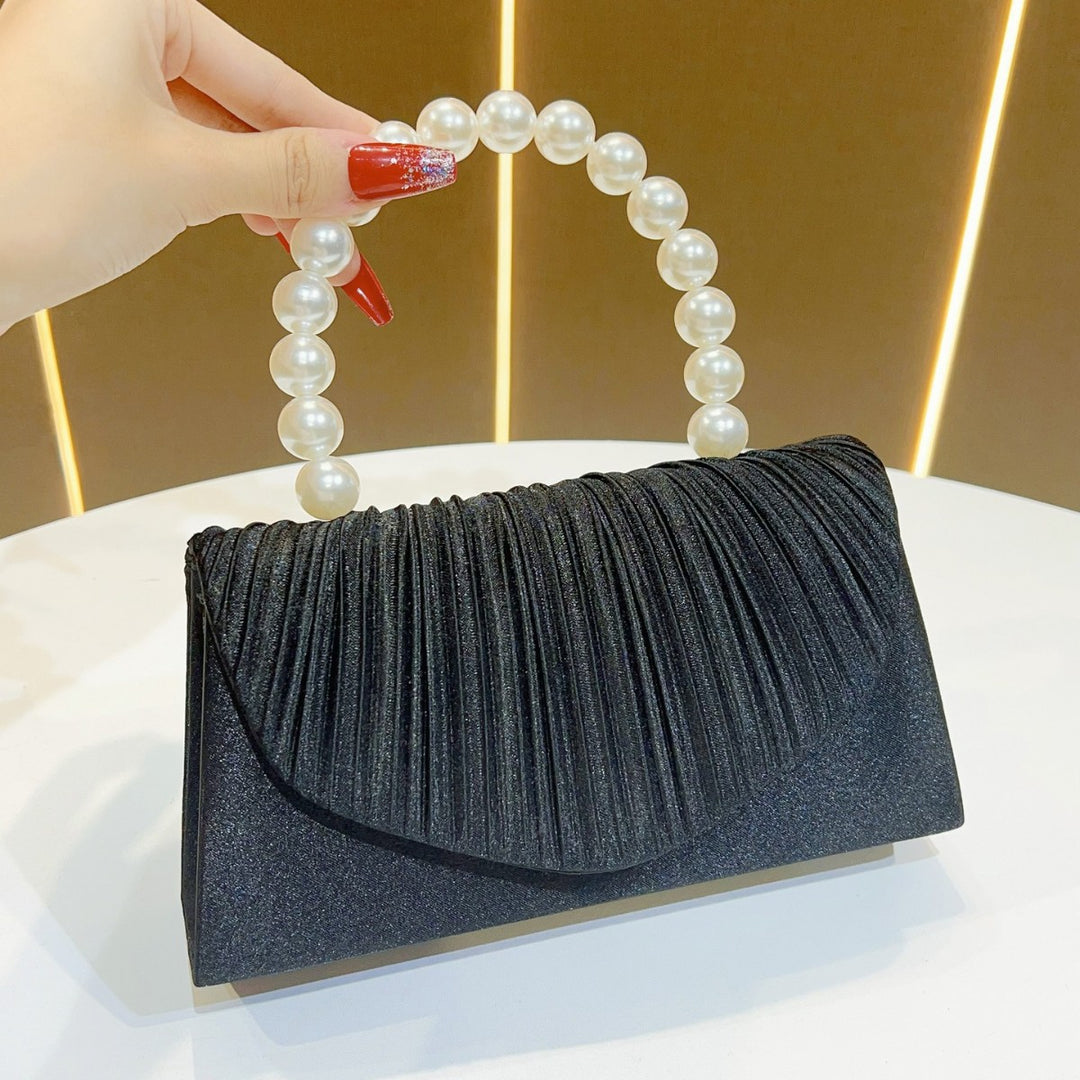 Elegant Pleated Evening Clutch