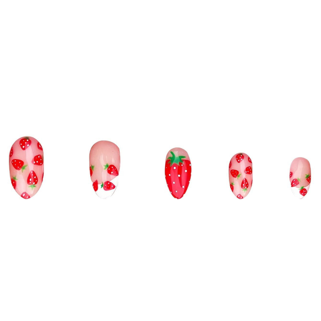 Artistic Strawberry Nail Art Set Kalsten