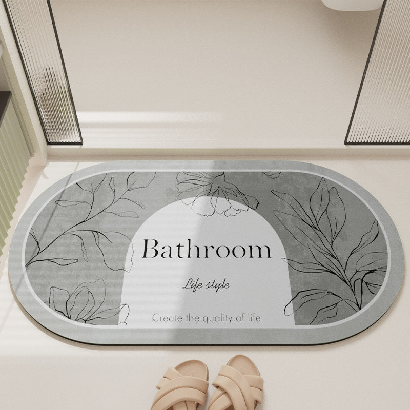 Stylish Decorative Bathroom Mat Kalsten