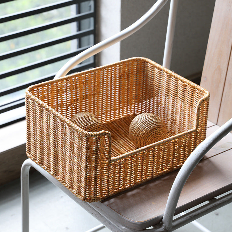 Unisex Modern Storage Basket made of Woven Material Kalsten