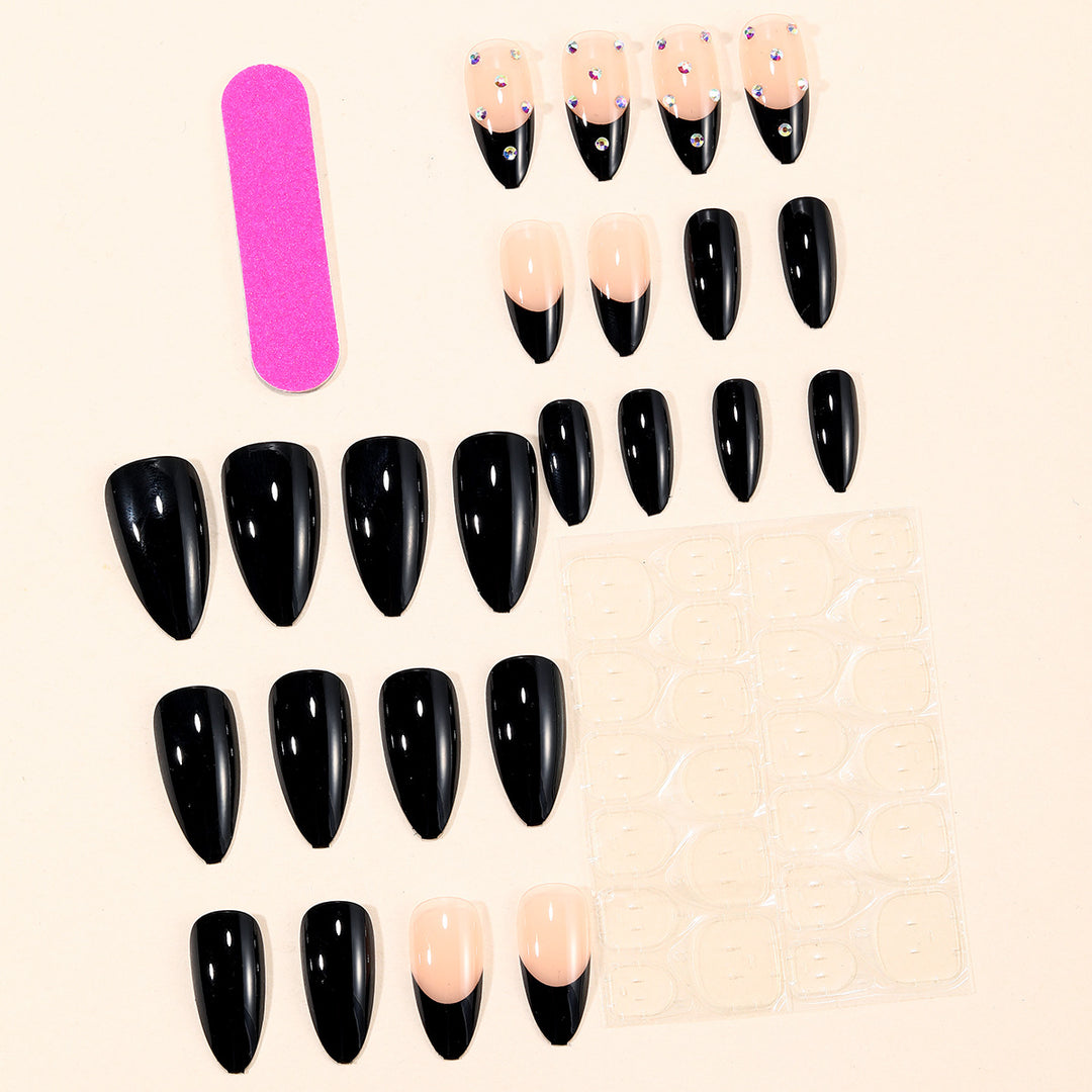 Glamorous Stiletto Acrylic Nail Art Kalsten