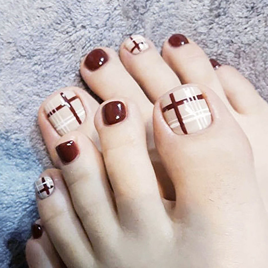 Designer Pedicure Nail Art