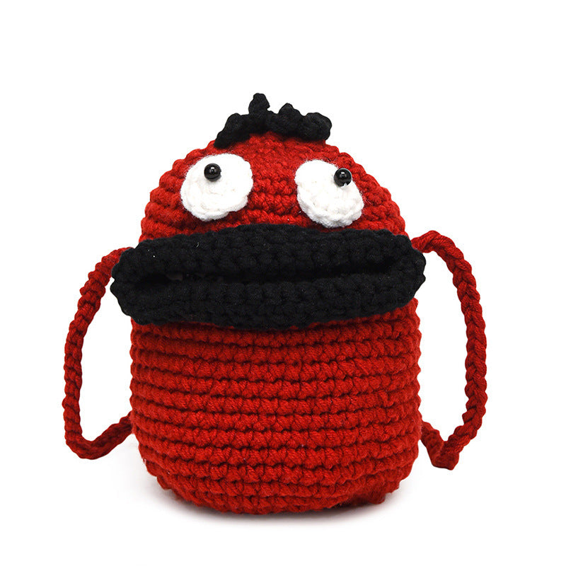 Cute Character Crochet Backpack
