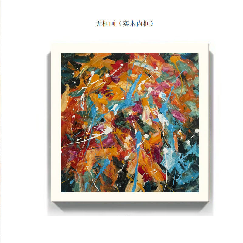 Abstract Expressionist Canvas Artwork
