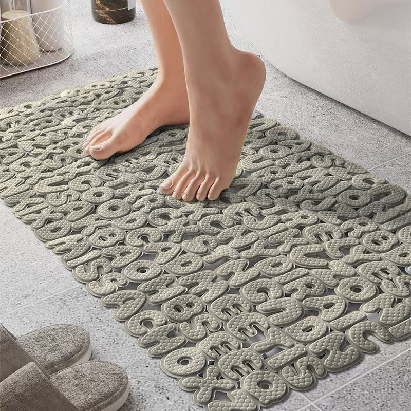 Creative Alphabet Texture Bath Mat Kalsten