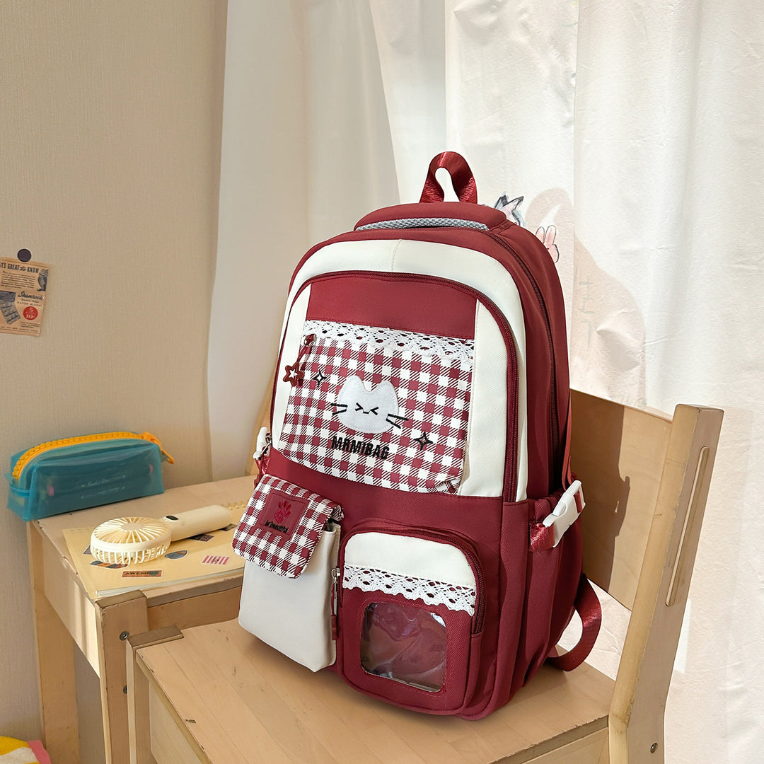 Stylish Multi-Functional Backpack with Cute Accents Kalsten