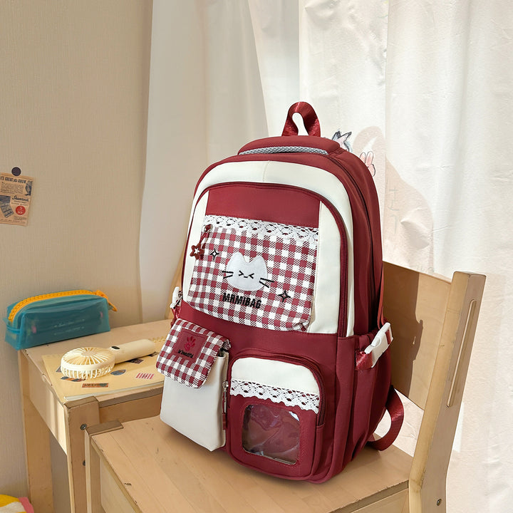 Stylish Multi-Functional Backpack with Cute Accents Kalsten