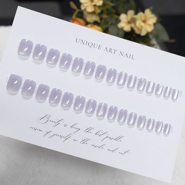 Glossy Acrylic Press-On Nail Set