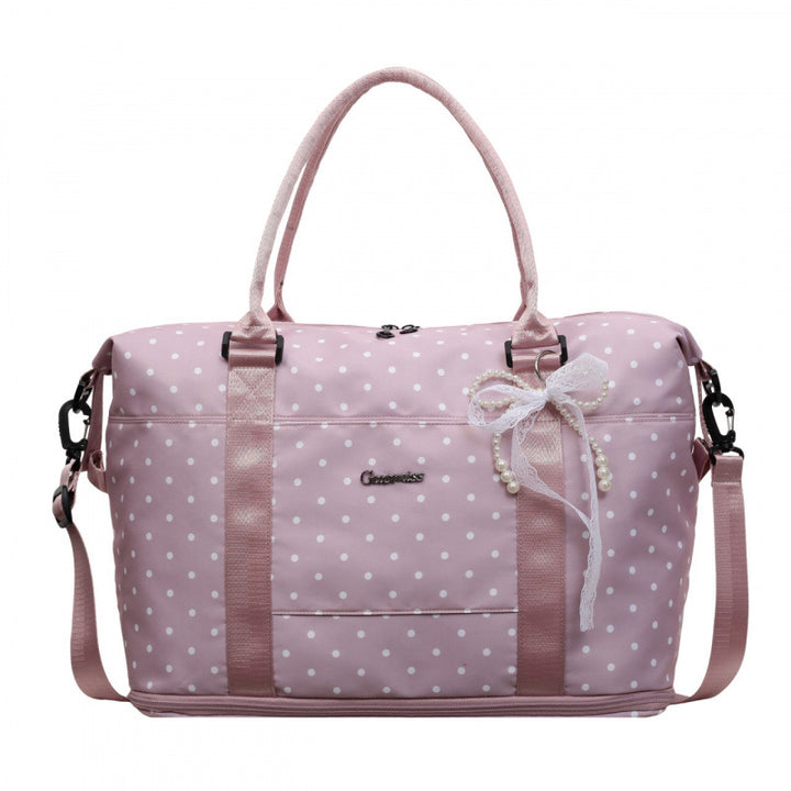 Chic Polka Dot Weekend Duffel Bag Kalsten