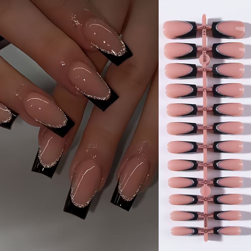 Premium Glossy Press-On Nail Set Kalsten