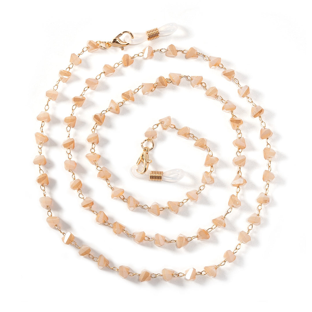 Chic Geometric Beaded Eyewear Holder kalsten