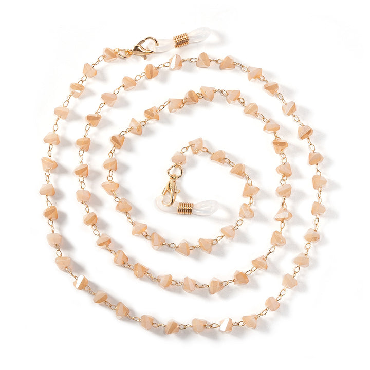 Chic Geometric Beaded Eyewear Holder kalsten