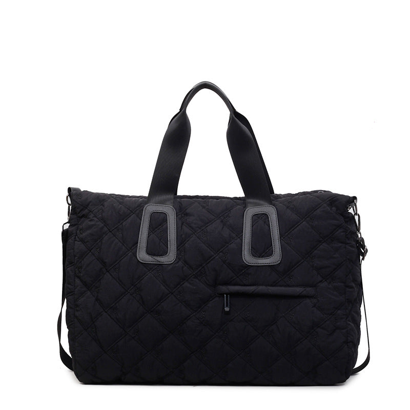 Quilted Travel Tote Bag