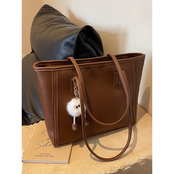 Classic Faux Leather Tote Bag Kalsten